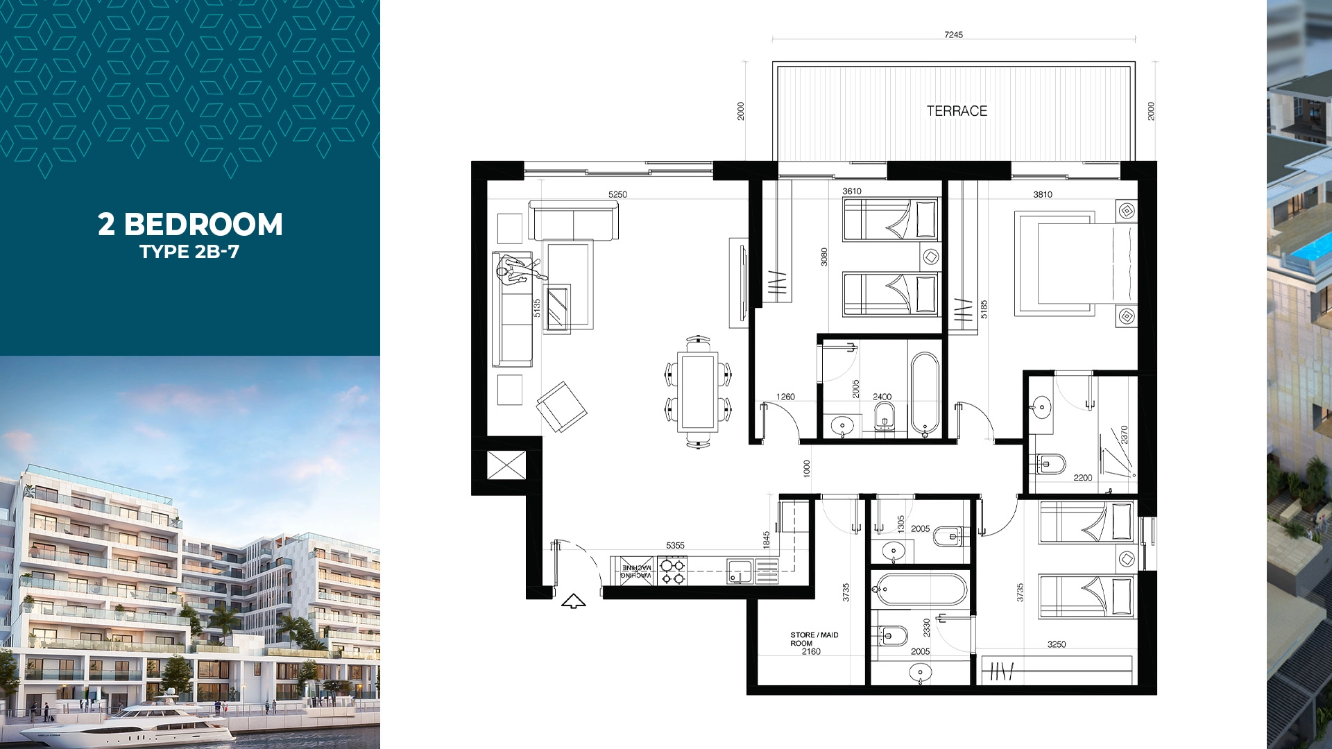 2 BR - Type B